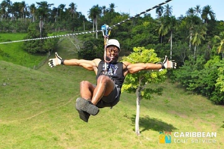 Punta Cana Carbon-Fiber Zipline: 8-Line Canopy Tour with Suspension Bridge photo 1