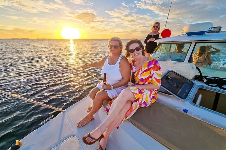 Private Sunset Boat Trip to Isla Mujeres from Cancún photo 5