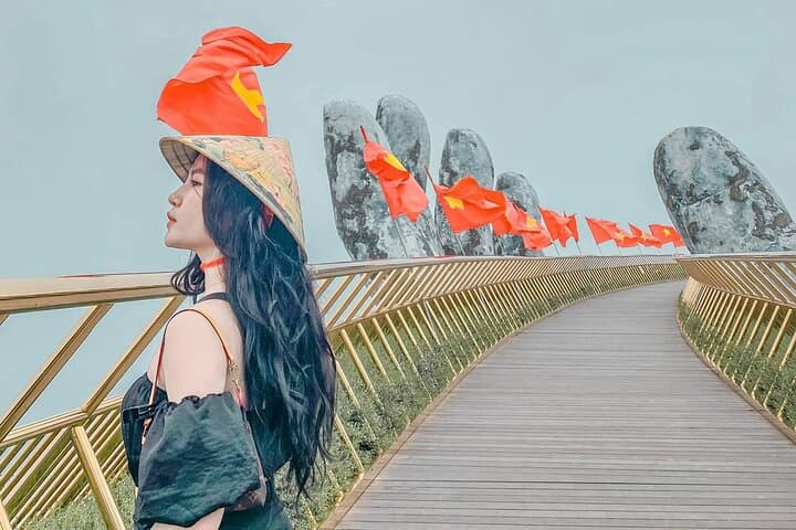 Ba Na Hills & Hoi An in One Day: Golden Bridge, Cable Car and Lantern Night photo 2