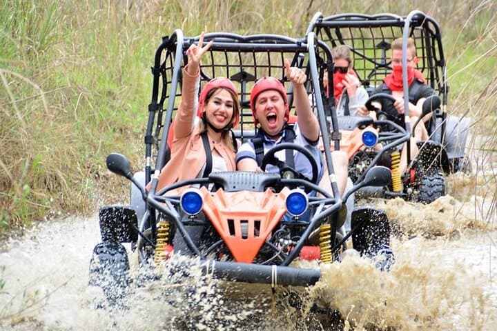 Köprülü Canyon Rafting and Buggy Safari: 15 km Rapids + ATV Adventure from Antalya