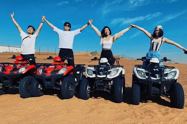 Morning Desert Safari in Dubai: Dune Bashing, Camel Rides & Sandboarding