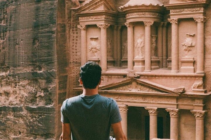 Petra and Wadi Rum Private Guided Day Tour from Dead Sea