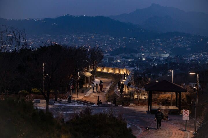 Seoul Moonlight Walking Tour: Naksan Park & Ihwa Mural Village with a Local Historian photo 4