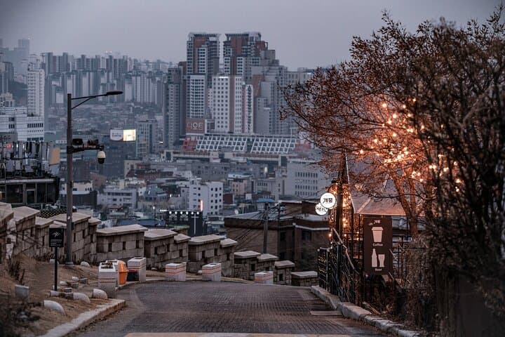 Seoul Moonlight Walking Tour: Naksan Park & Ihwa Mural Village with a Local Historian photo 5
