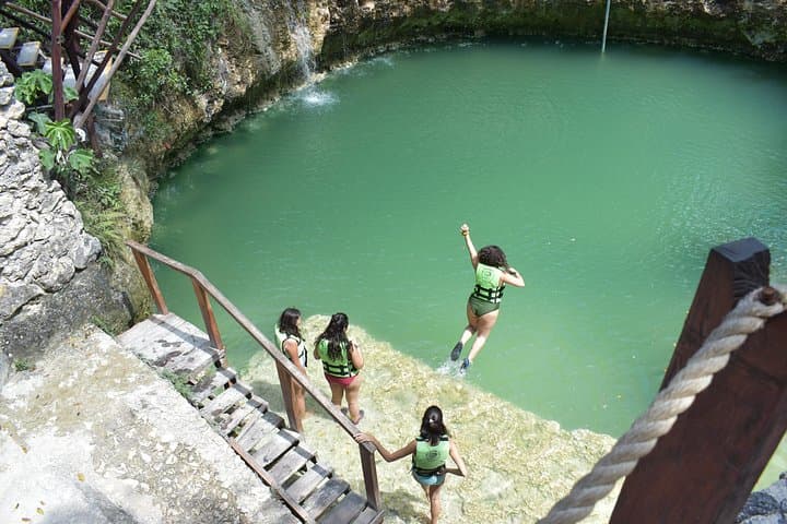 Jungle Rush: ATV, Zipline, Horseback & Cenote Day Trip from Puerto Morelos photo 4