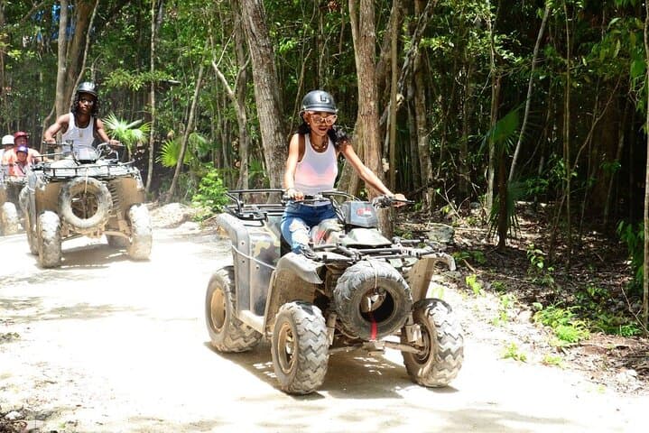 Mayan Jungle ATV, Zipline & Cenote Adventure from Puerto Morelos photo 2