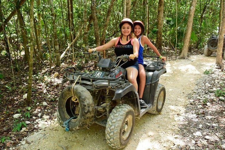 Mayan Jungle ATV, Zipline & Cenote Adventure from Puerto Morelos photo 5