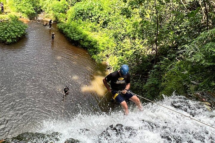 Waterfall Rappel on Kauai: Small-Group Hule‘ia Gorge Descent