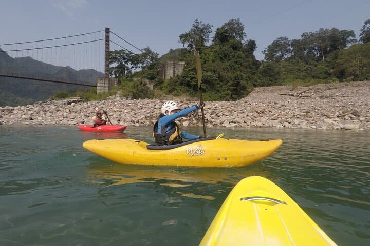 Rishikesh Kayak Lessons and Whitewater Ducky Trips on the Ganges photo 2
