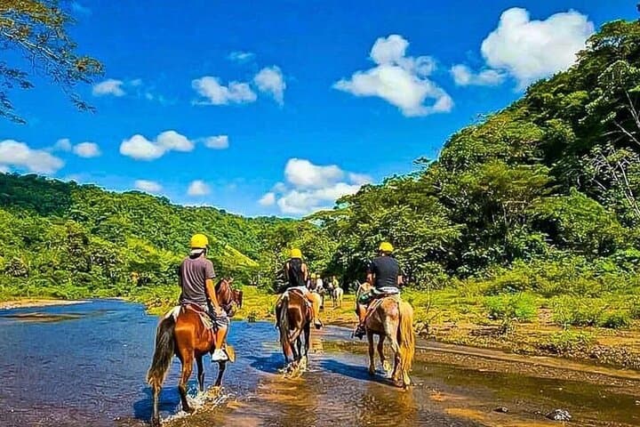 Jaco Rainforest Combo: Horseback Ride, 180‑ft Waterfall Rappel & 2,000‑ft Zipline