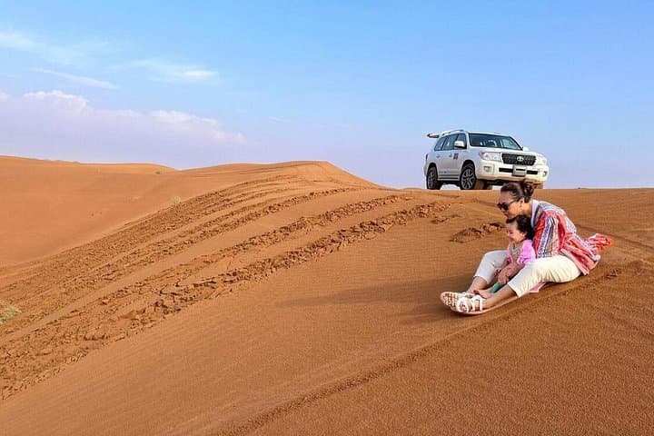 Kid-Friendly Dubai Desert Safari — Gentle Dune Drives & Family Evening Camp photo 1