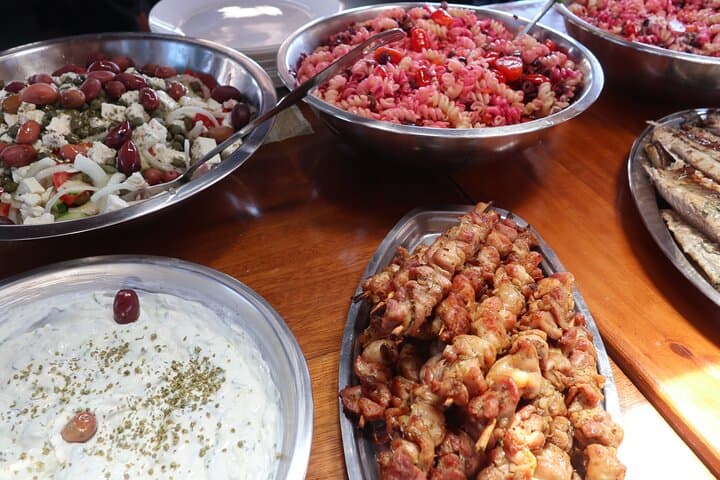 Antiparos & Despotiko Day Cruise from Paros — Swim Caves, Cliffs & Traditional Lunch photo 4