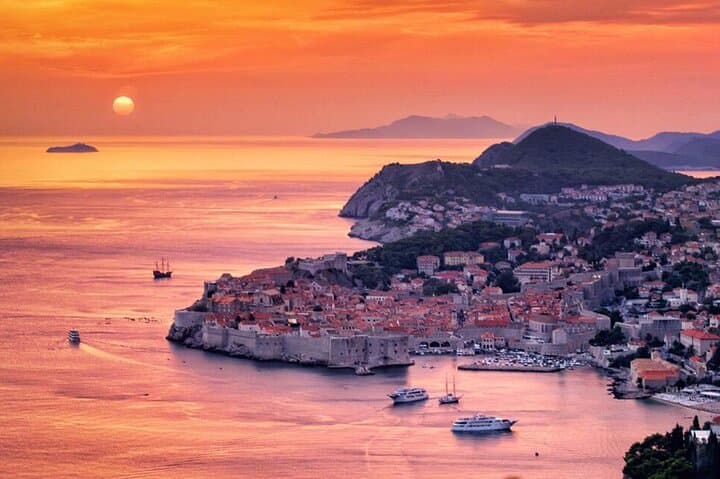 Golden Hour Sunset Cruise from Dubrovnik Old Town — Catamaran to Lokrum & Old Town Views photo 1