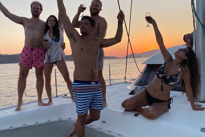 Half-Day Sunset Catamaran Cruise to Kleftiko with Lunch — Milos photo 6