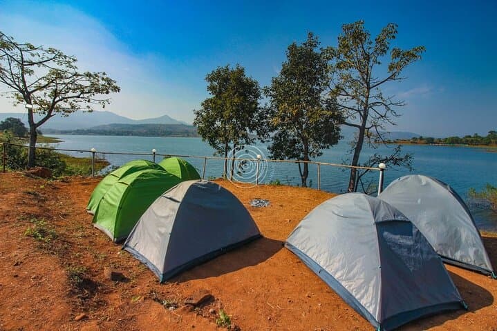 Pawna Lakeside Camping: Lakeside Campfire, Live Music & Stargazing Near Lonavala photo 1