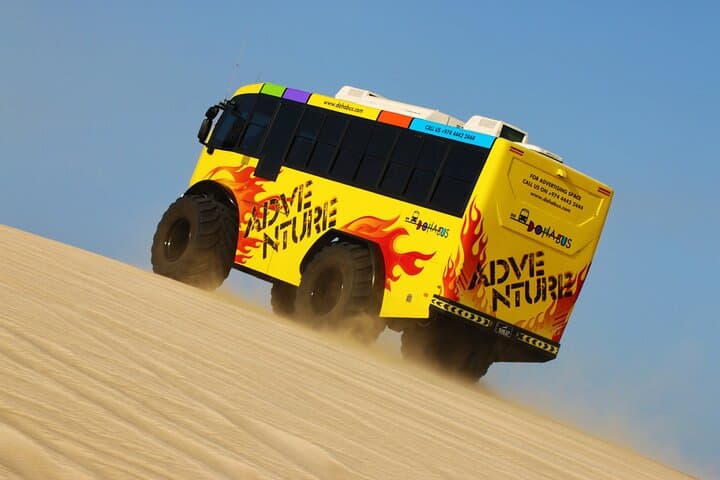 Doha Monster Bus Desert Safari: Dune Bashing & Sandboarding at Sealine photo 3