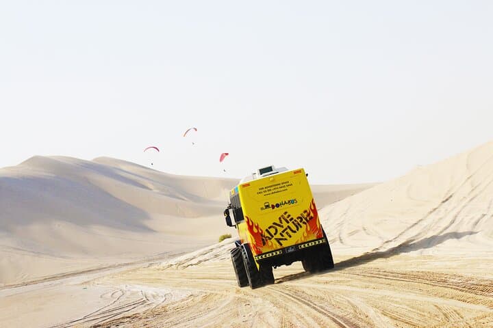 Doha Monster Bus Desert Safari: Dune Bashing & Sandboarding at Sealine photo 4