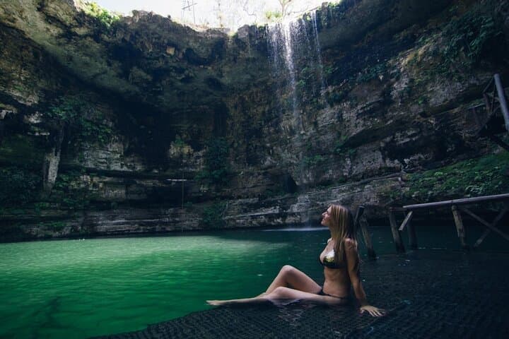 Chichen Itza, Cenotes & Valladolid Day Trip from Cancun: Ruins, Swims & Colonial Streets photo 2