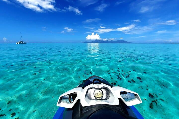 Tahiti Lagoon Jet Ski Tour — 1-Hour Guided Ride from the InterContinental