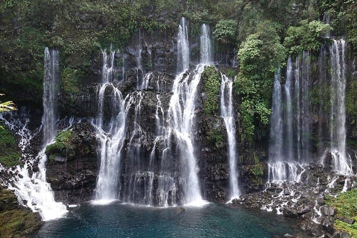 Full-Day Private Tour of Réunion Island — Volcanoes, Waterfalls & Black-Sand Beaches