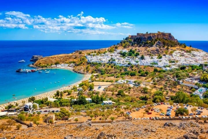 Rhodes Full-Day Tour: Lindos Acropolis, Old Town & Wine Tasting