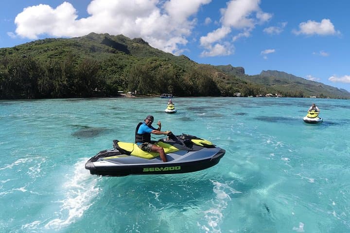Moorea 2-Hour Jet Ski Tour — Cook's Bay, Opunohu & Stingray Snorkel photo 1