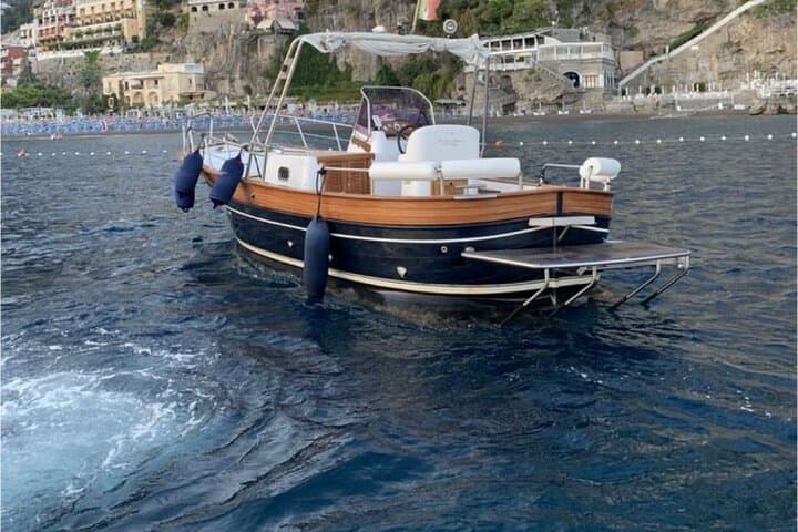 Positano to Amalfi Private Boat Tour: Full-Day Cruise, Swimming & Grotto Visits photo 2