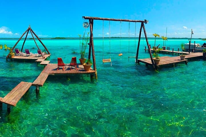 Full-Day Bacalar Lagoon & Cenote Boat Tour from Cancun photo 5