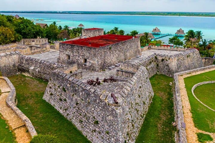 Bacalar Lagoon & Cenote Azul: Day Trip to the Lagoon of Seven Colors photo 6