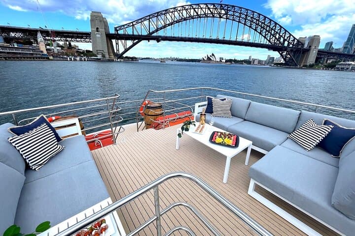 Vivid Sydney 90-Minute Harbour Catamaran Cruise — Canapés & Iconic Night Views photo 4