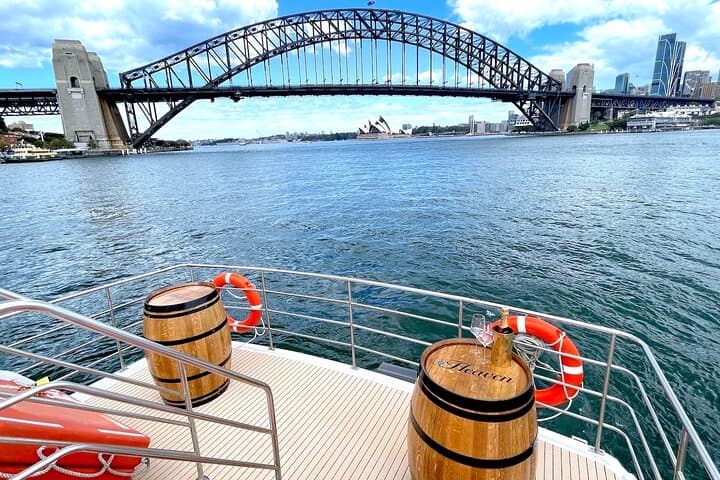 Vivid Sydney 90-Minute Harbour Catamaran Cruise — Canapés & Iconic Night Views photo 6
