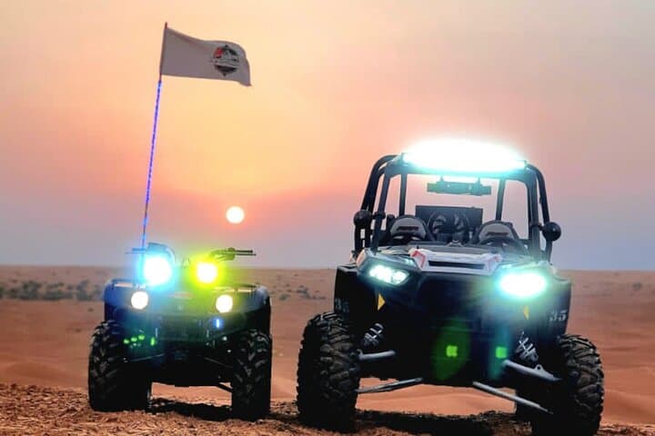 Dubai Desert Safari: Quad Biking, Dune Bashing & Sunset Camp Experience