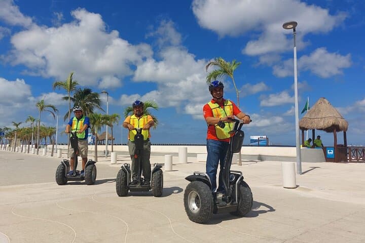 Segway Sightseeing & Beach Break in Progreso: Malecon, Main Square & Silcer Beach Club