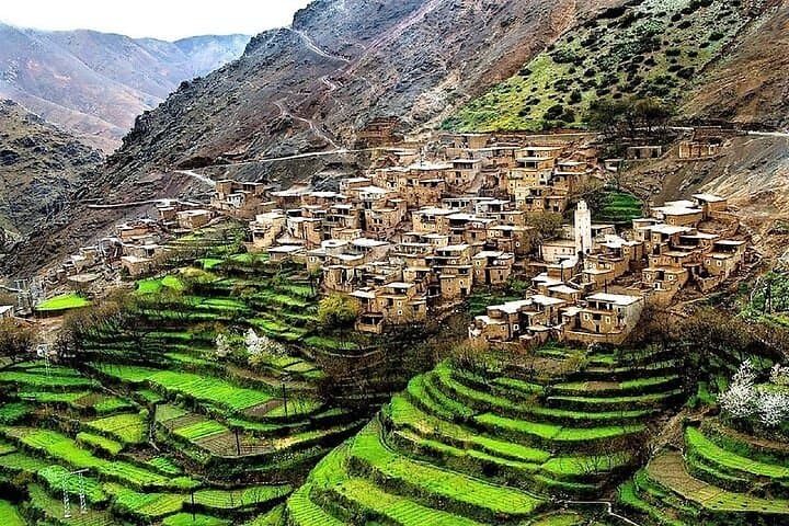 Atlas Mountains Day Trip from Marrakech: Camel Ride, Berber Lunch & Waterfalls