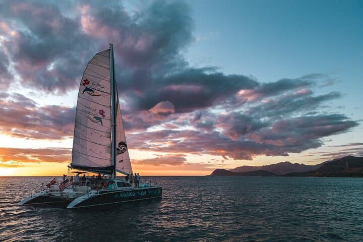Oahu Sunset Catamaran Sail: 2-Hour Ko Olina Cruise with Cocktails & Charcuterie photo 3