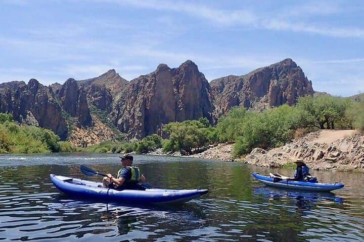 Inflatable Tandem Kayak Rental in Tempe — Full-Day Lake & River Paddle photo 2