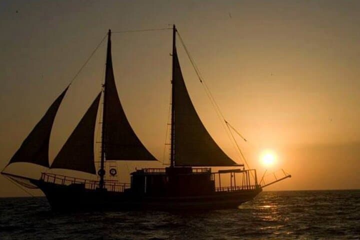 San Antonio II Sunset Cruise: Protaras to Cape Greco, Blue Lagoon & Varosha