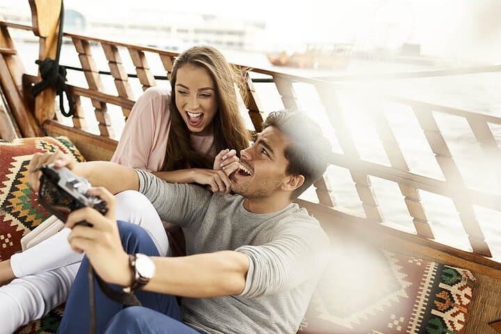 Dubai Canal Abra Sunset Cruise with Burj Khalifa Views photo 2