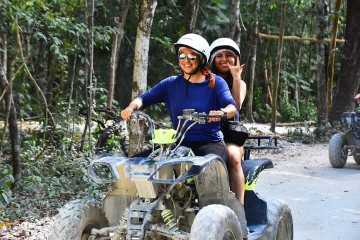 Riviera Maya Jungle Adventure: ATV, Zipline, Cenote Swim & Horseback Ride photo 2