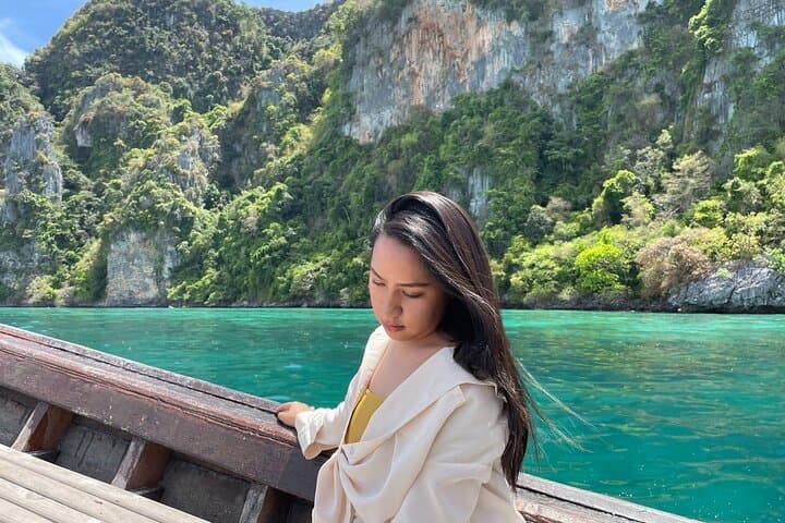 Phi Phi Islands Sunset Snorkel — Loh Samah, Monkey Bay & Maya Bay Highlights