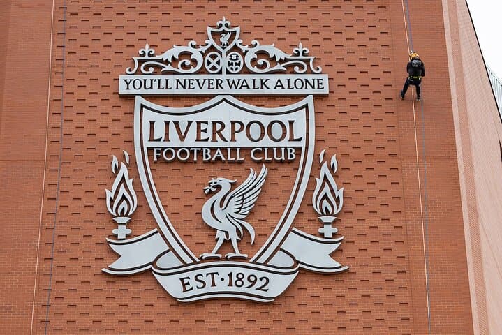 Anfield Abseil: 100ft Stadium Descent with LFC Museum Entry