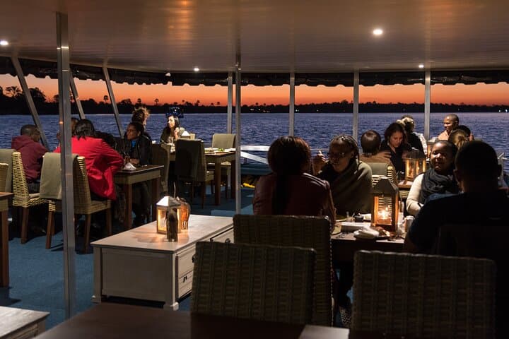 Zambezi River Sunset Dinner Cruise at Victoria Falls — 4-Course Gourmet Experience photo 5