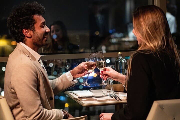 Valentine's Dinner at Madame Brasserie on the Eiffel Tower — Champagne, Chef Thierry Marx & Iconic Views