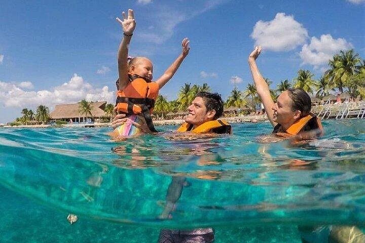 Private Catamaran to Isla Mujeres: Snorkel, Beach Club & Open Bar from Cancún photo 2