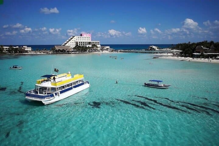 Couples Catamaran to Isla Mujeres with Open Bar & Snorkel photo 3