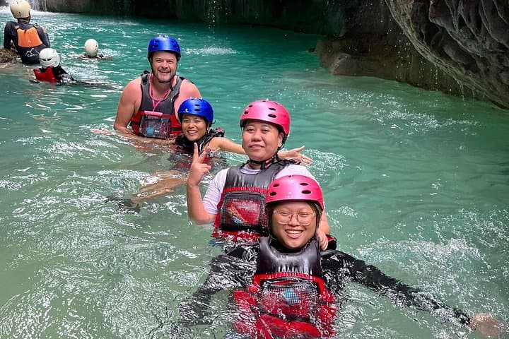 Oslob Whaleshark and Kawasan Canyoneering Day Trip – Swim, Rappel & Falls photo 3