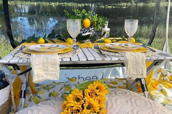 Luxury Picnic at Pedrick Pond Park — Tallahassee Teepee & Charcuterie Experience photo 2