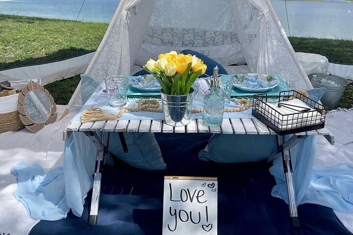 Luxury Picnic at Pedrick Pond Park — Tallahassee Teepee & Charcuterie Experience photo 3