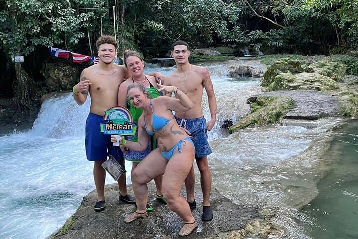 Blue Hole & Bamboo Rafting in Ocho Rios: Swim, Jump and Float the Island's Turquoise Pools