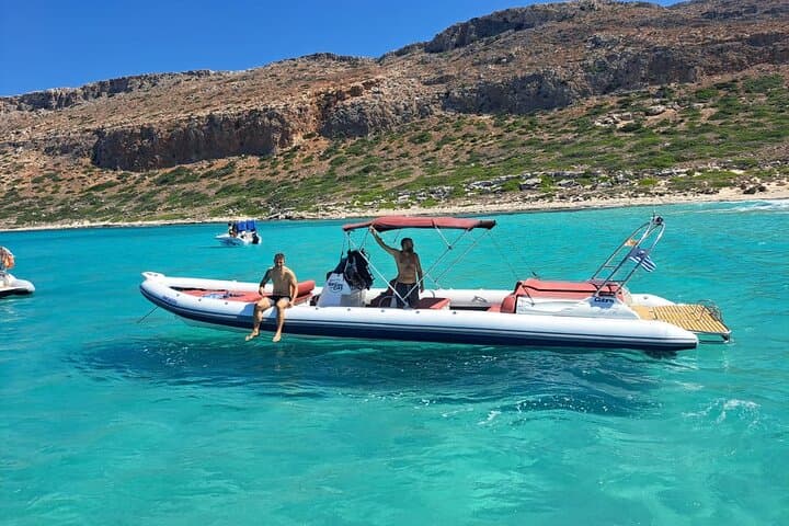 Private Boat Trip from Chania to Balos Lagoon & Gramvousa